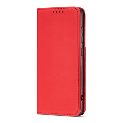 Magnet Card Case Case for Samsung Galaxy A13 5G Pouch Wallet Card Holder Red