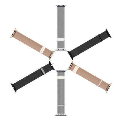 Dux Ducis Magnetic Strap strap for Watch Ultra / 9 / 8 / 7 / 6 / 5 / 4 / 3 / 2 / SE (49 / 45 / 44 / 42 mm) magnetic band black (Milanese Version)