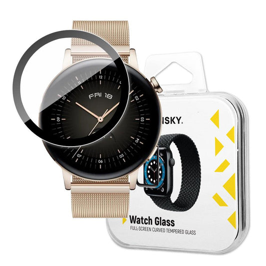Wozinsky Watch Glass Hybrid Glass for Huawei Watch GT 3 46 mm Black