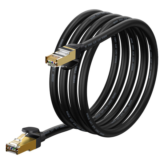 Baseus Speed Seven network cable RJ45 10Gbps 2m black (WKJS010301)
