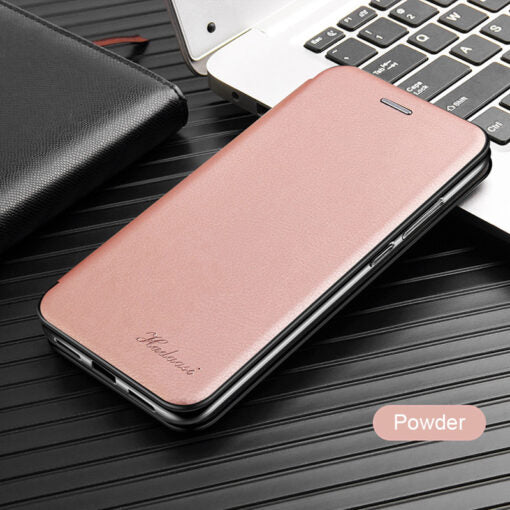 Husa Flip Leather cu inchidere magnetica iPhone XS Max