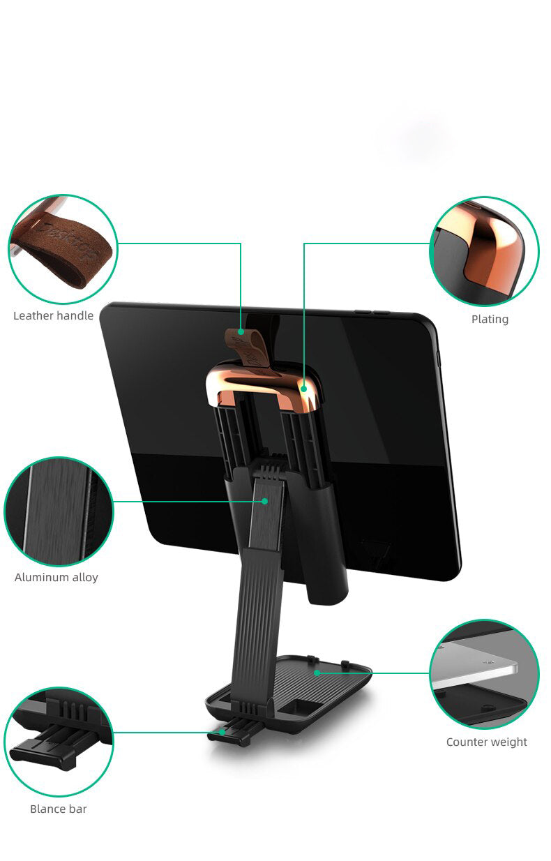 Suport ajustabil si portabil pentru telefonul mobil sau tableta