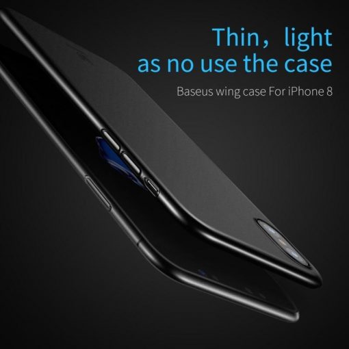 Husa din silicon, anti-amprente Baseus iPhone X