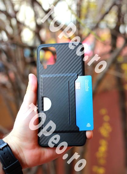 Husa PortCard + Folie Full Cover 5D Samsung