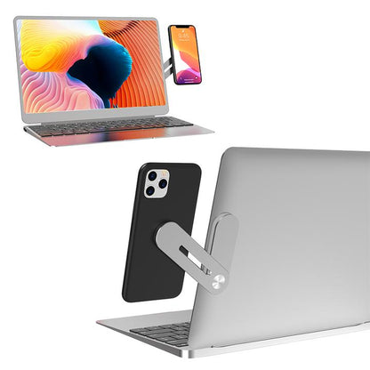 Suport multifunctional magnetic din aluminiu pentru telefon/laptop