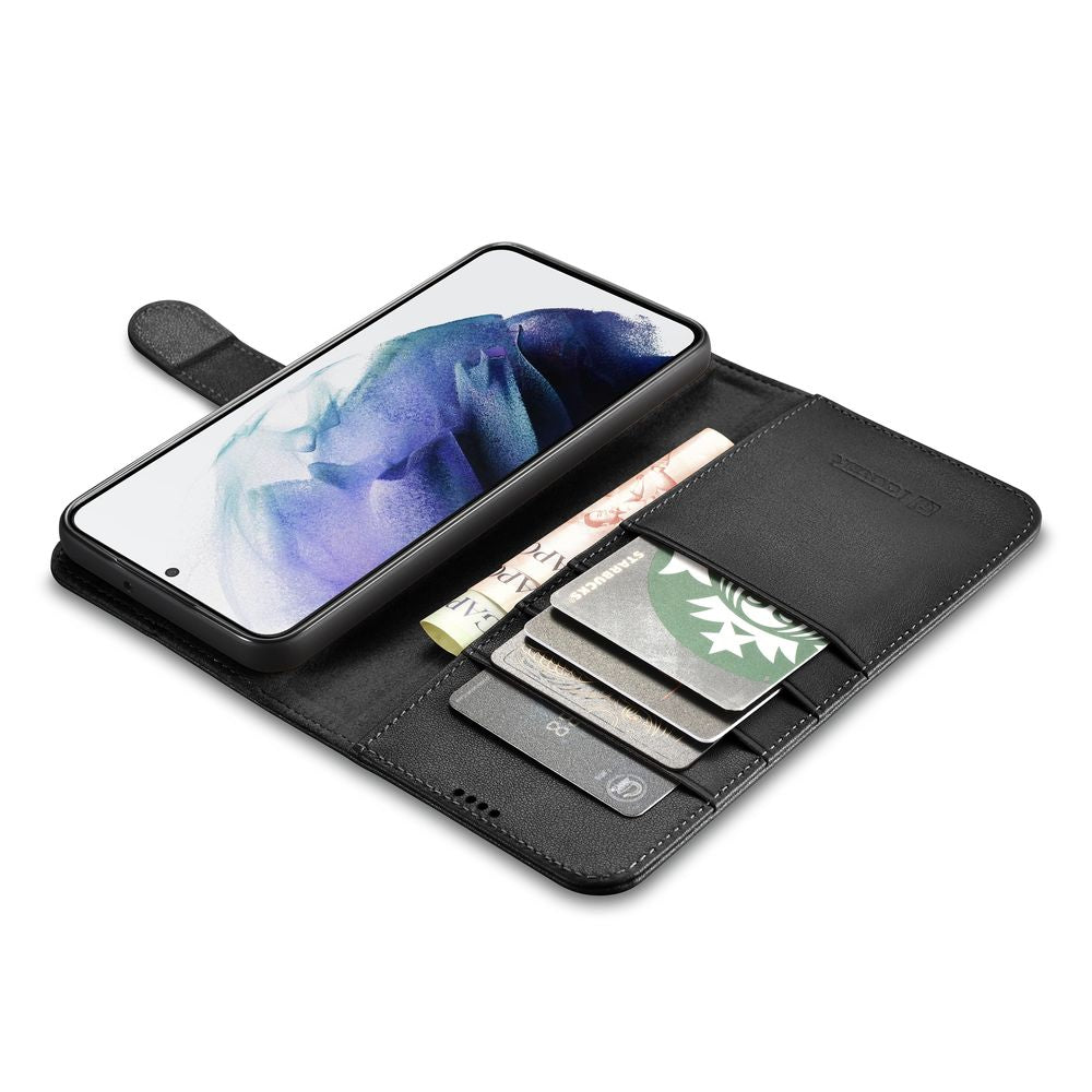 Husa iCarer Haitang Leather Wallet pentru Samsung S22