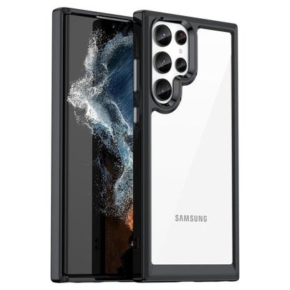 Husa Outer Space Case pentru Samsung Galaxy S23 Ultra, negru