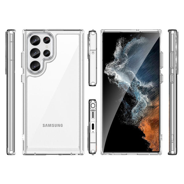 Husa Outer Space Case pentru Samsung Galaxy S23 Ultra, transparent