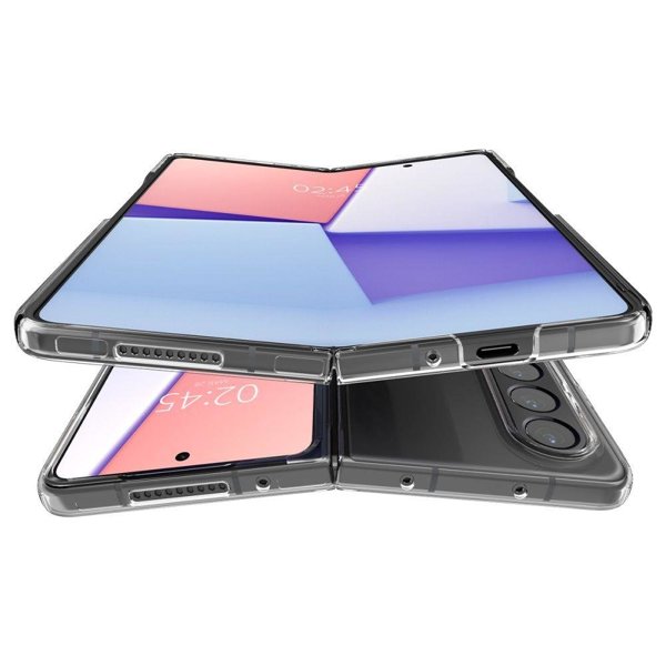 Husa Spigen Airskin pentru Samsung Galaxy Fold 4, transparent