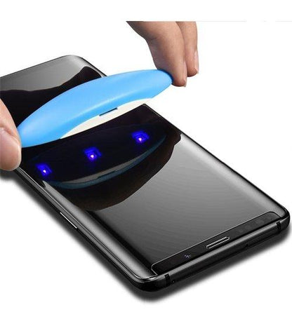 Folie de sticla Premium cu Nano Lichid UV Samsung S7 Edge