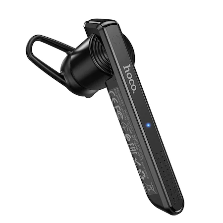 Casca Handsfree Hoco, Bluetooth 5.1, model E61, negru, pentru 6 ore de muzica si apeluri