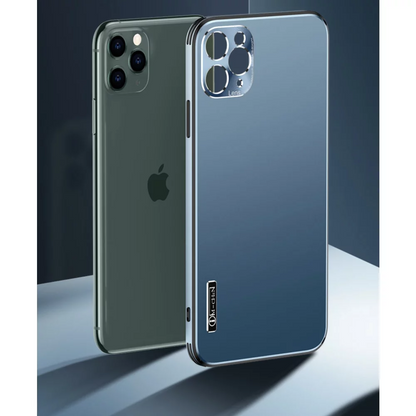Husa ultra-subtire din aluminiu cu strat hidrofob pentru iPhone