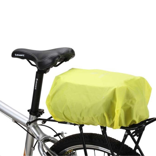 Husa de ploaie universală Wozinsky cu bandă elastică pentru rucsac pentru bicicletă, Verde