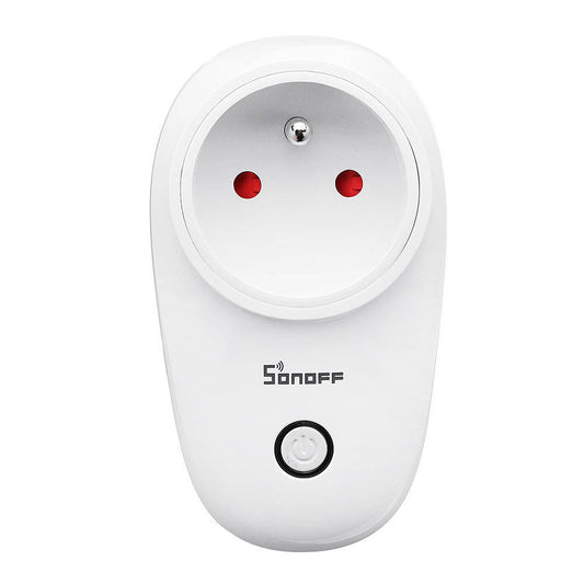 [RETURNED ITEM] Smart plug electric socket 16A 3680W Sonoff S26R2ZBTPE-FR - white