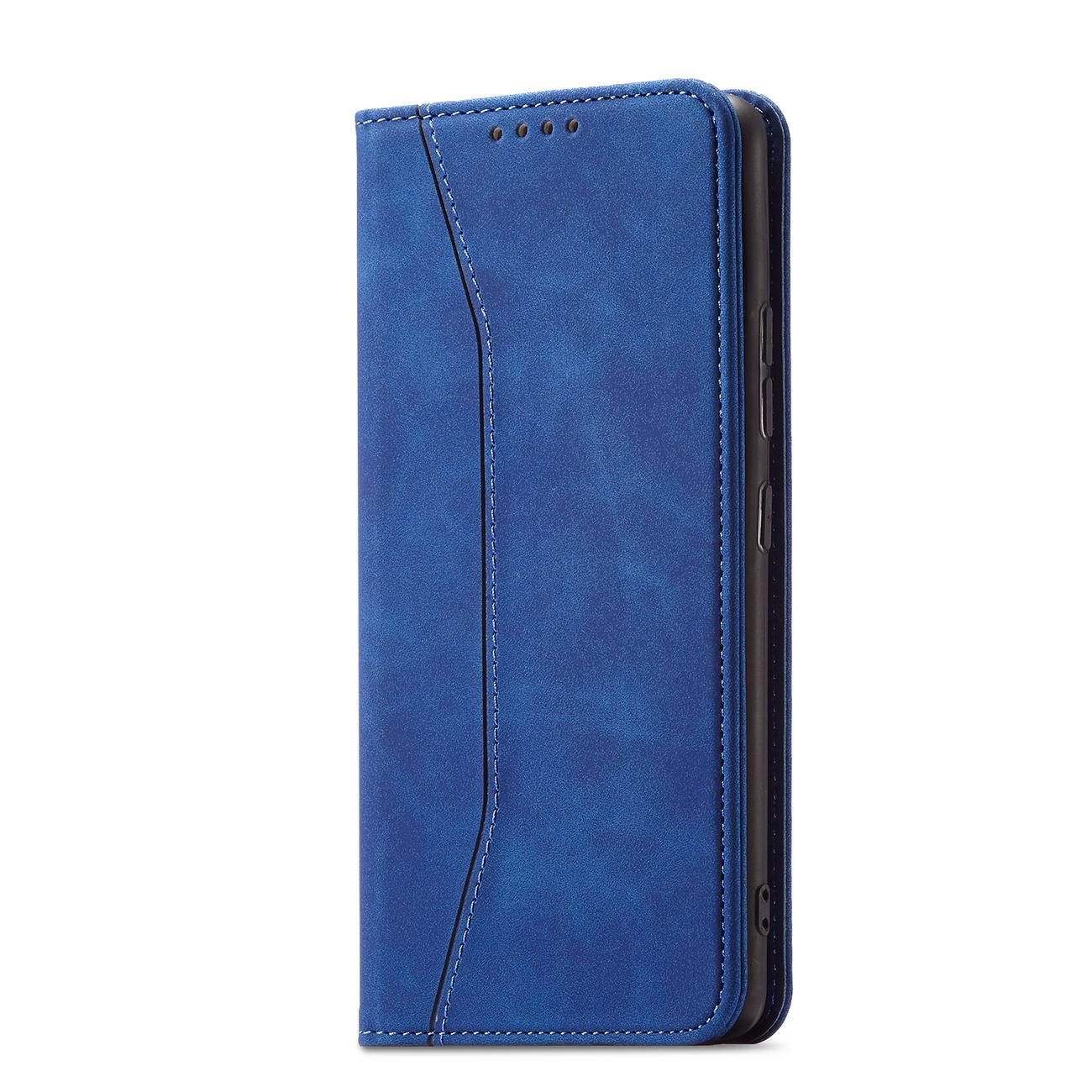 Magnet Fancy Case Case for Xiaomi Redmi Note 11 Pro Pouch Card Wallet Card Holder Blue