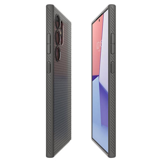 Spigen Liquid Air case for Samsung Galaxy S24 Ultra - gray