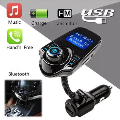 Modulator FM BlueTooth, Hands Free, Citire USB si Micro SD, MP3 Player, Maxcell